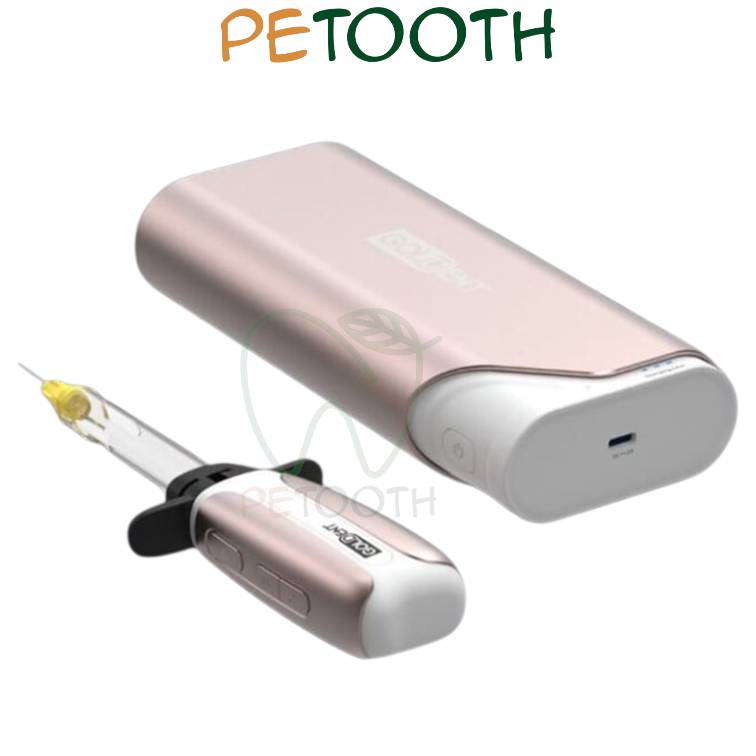صفحه نمایش دستگاه تزریق بی حسی Goldent Geni Pro