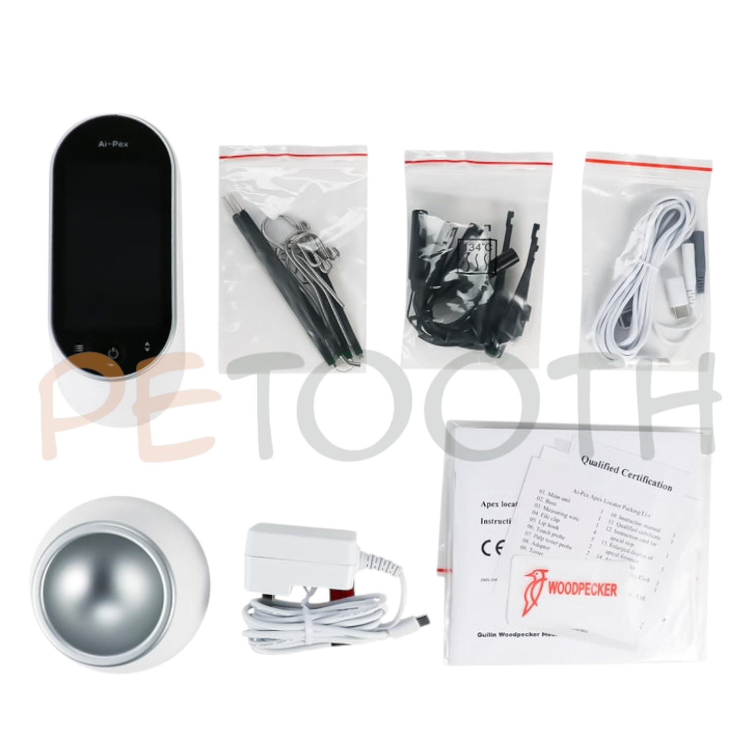 اپکس فایندر و پالپ تستر وودپکر Woodpecker مدل Ai-Pex | پتوس