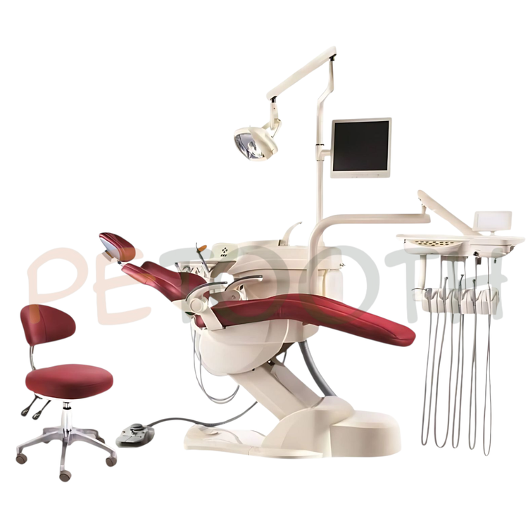 یونیت صندلی وصال گستر مدل ۵۲۰۰ شلنگ از پایین | تجهیزات دندانپزشکی پتوس